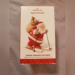 Hallmark Keepsake " Zipping Through The Snow" Ornament